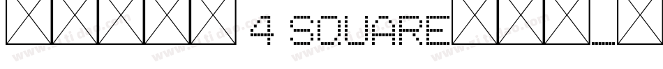 馬奇納斯體 4 Square转换器字体转换